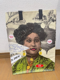 即納！同梱不可！ トレーダージョーズエコバッグ TRADER JOE'S ウーマン HOME COOKING WITH JOE トレジョ