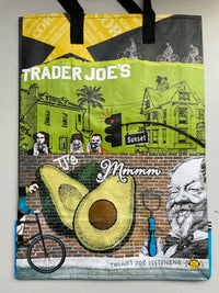 即納！同梱不可！トレーダージョーズ TRADER JOE'S サウスCal エコバッグ アボカドトレジョ